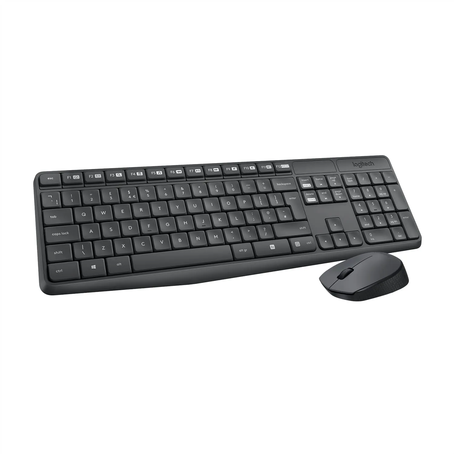 Logitech Wireless Keyboard Mouse Combo MK235 view 2